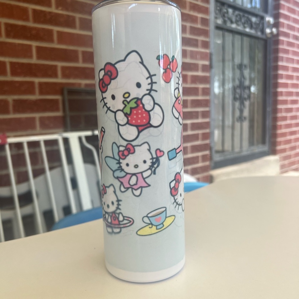 Hello Kitty White Tumbler